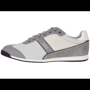 Hugo Boss Low Profile Medium Grey Sneakers Trainers